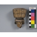 statuetta di portatrice/ frammento